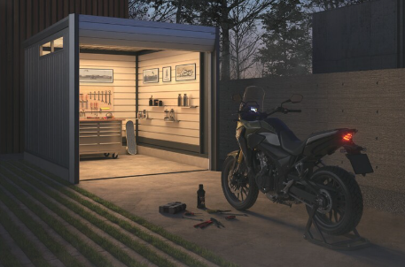 バイクガレージ